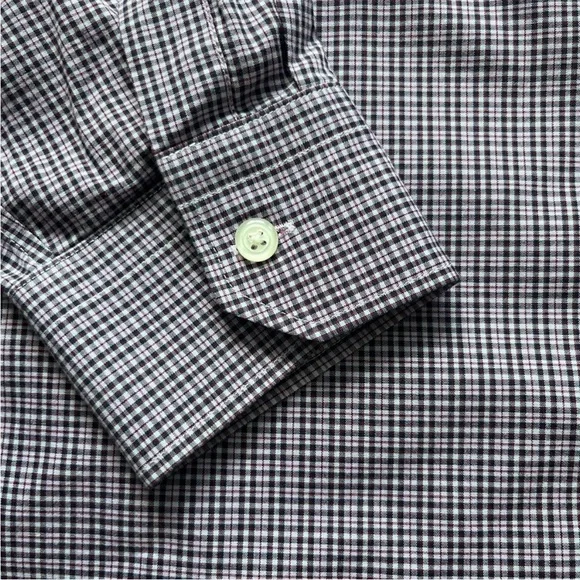 Banana Republic Men's Purple Striped Dress Shirt - Picture 4 of 8